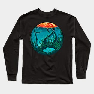 tentacles women tentacles kraken Long Sleeve T-Shirt